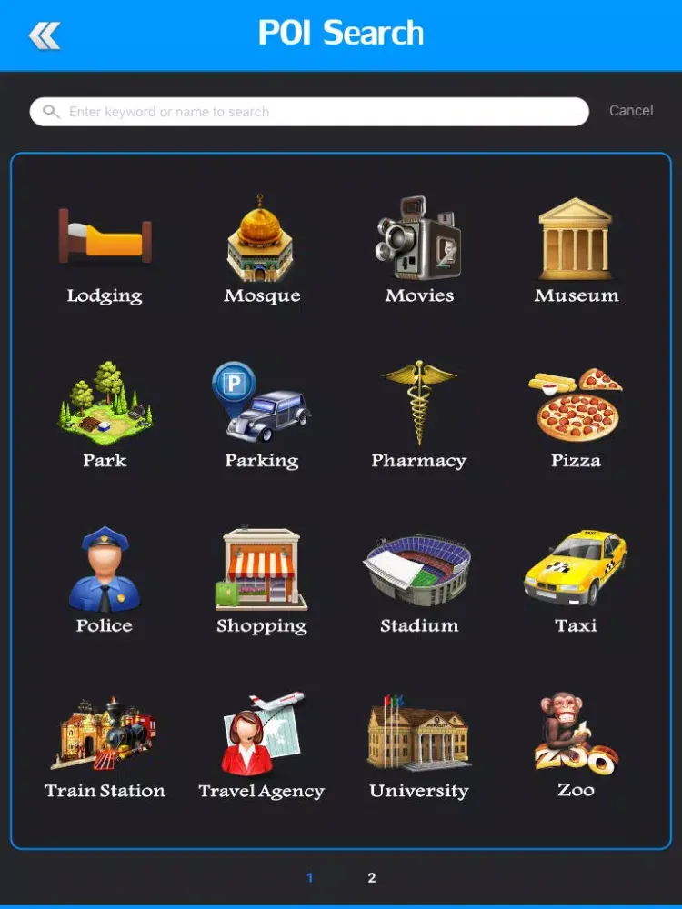 Capturas de tela do Hawaii Cities and Towns iPad 