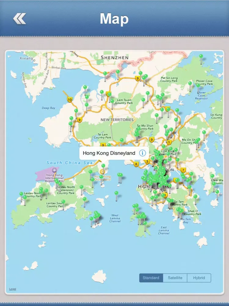 Скриншоты Hong Kong Best Travel Guide iPad 