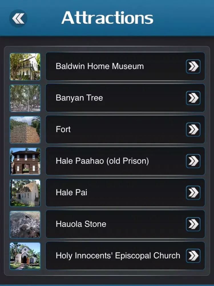 Lahaina Travel Guide iPad 应用截图