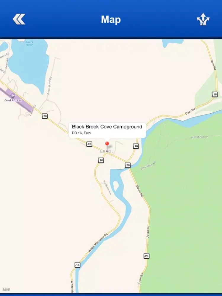 Maine Campgrounds & RV Parks iPad  Screenshots