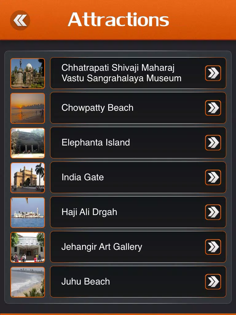 تصاویر Mumbai City Travel Guide iPad 