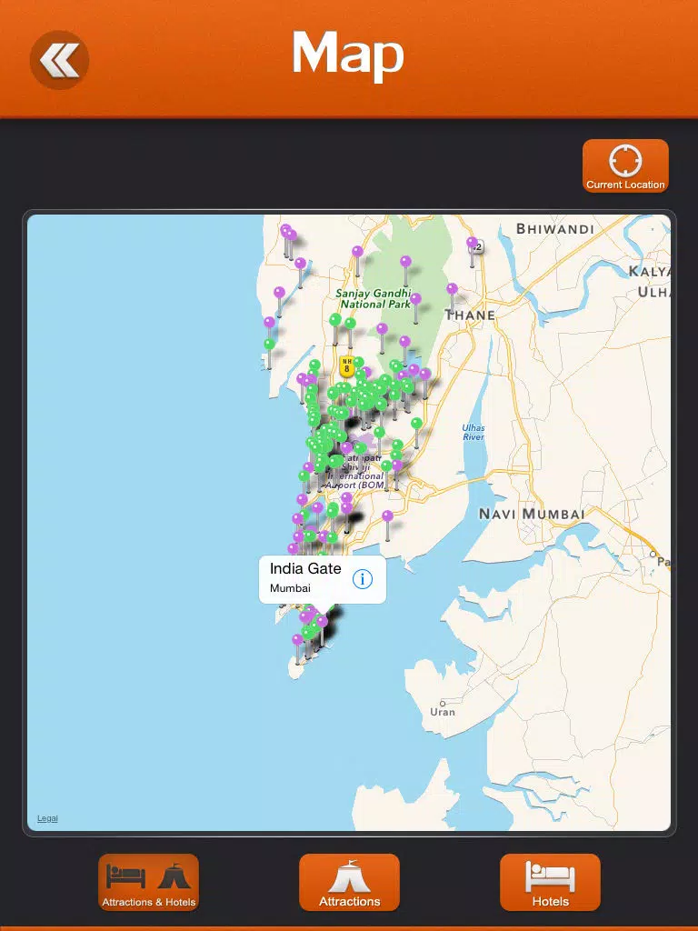 تصاویر Mumbai City Travel Guide iPad 