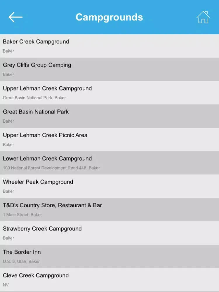 Скриншоты Nevada State Parks & National Parks iPad 
