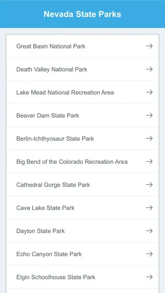 Скриншоты Nevada State Parks & National Parks