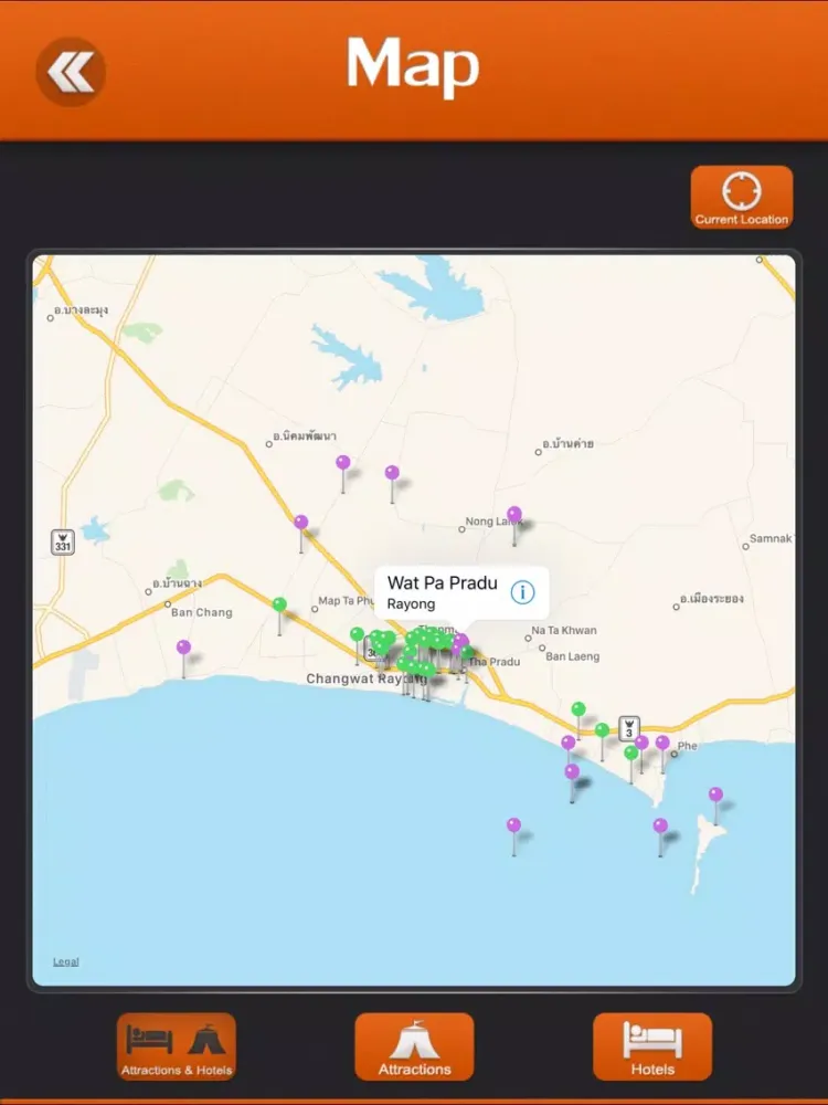 Rayong Tourism Guide iPad  স্ক্রিনশট