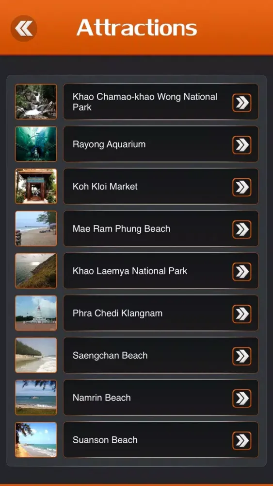 Rayong Tourism Guide স্ক্রিনশট