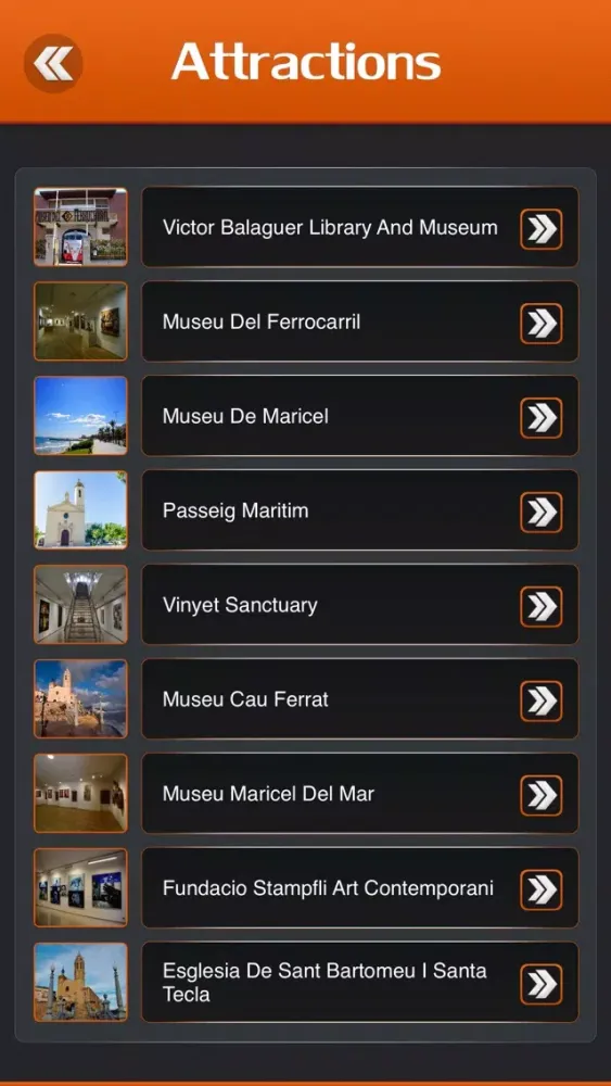 Sitges Travel Guide Screenshots