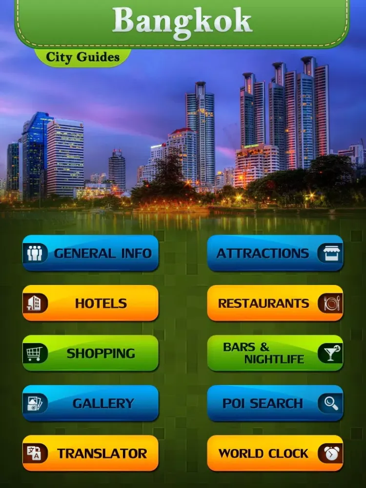 تصاویر Bangkok Tourism Guide iPad 