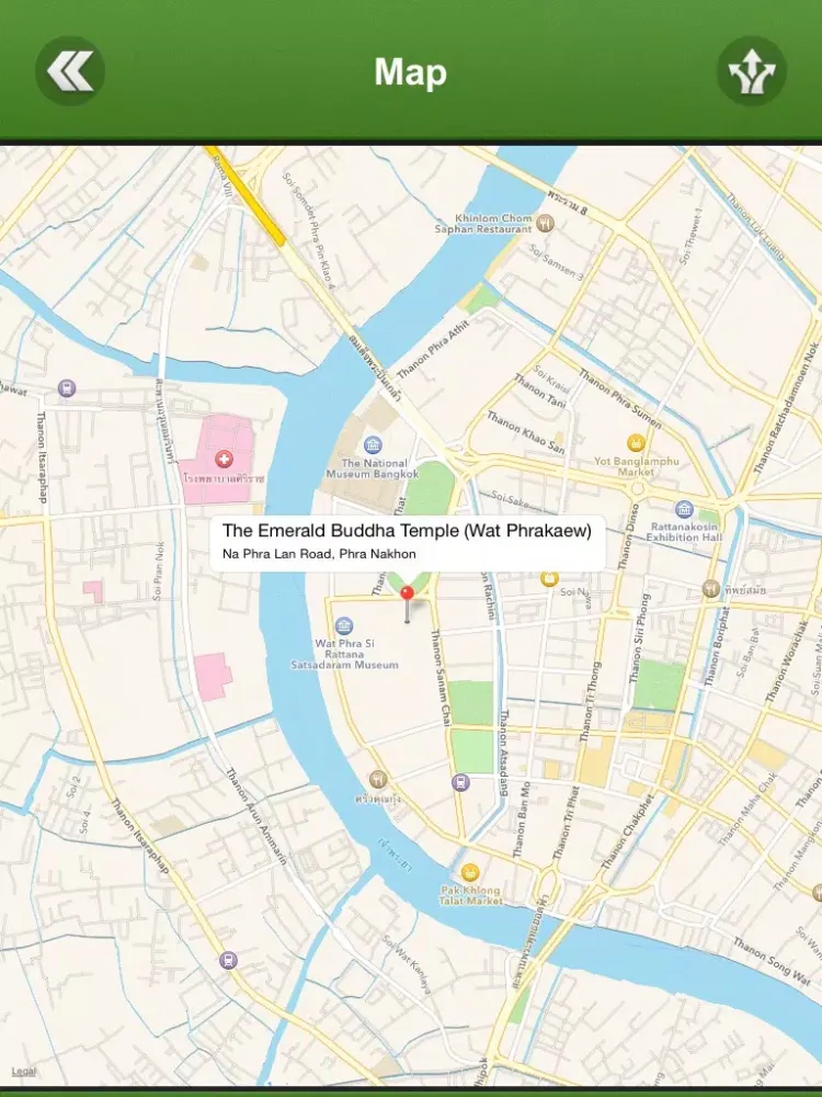 تصاویر Bangkok Tourism Guide iPad 