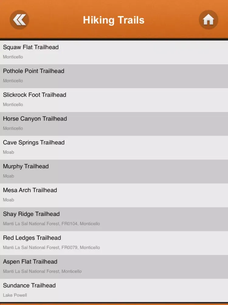 Hiking in Canyonlands National Park iPad  스크린샷