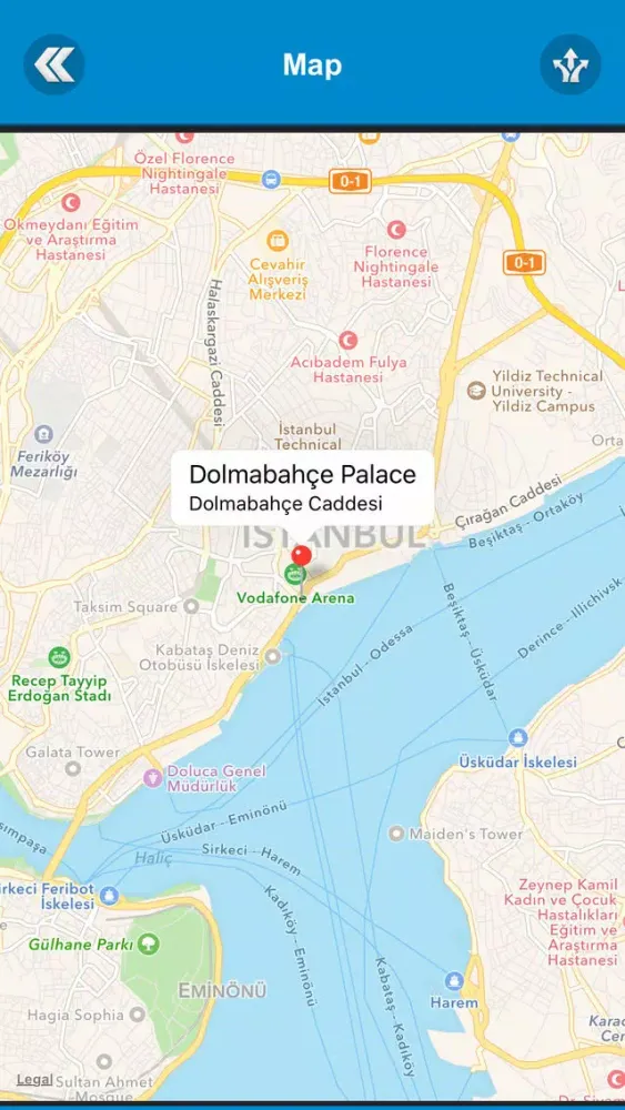 Tangkapan layar Istanbul Tour Guide