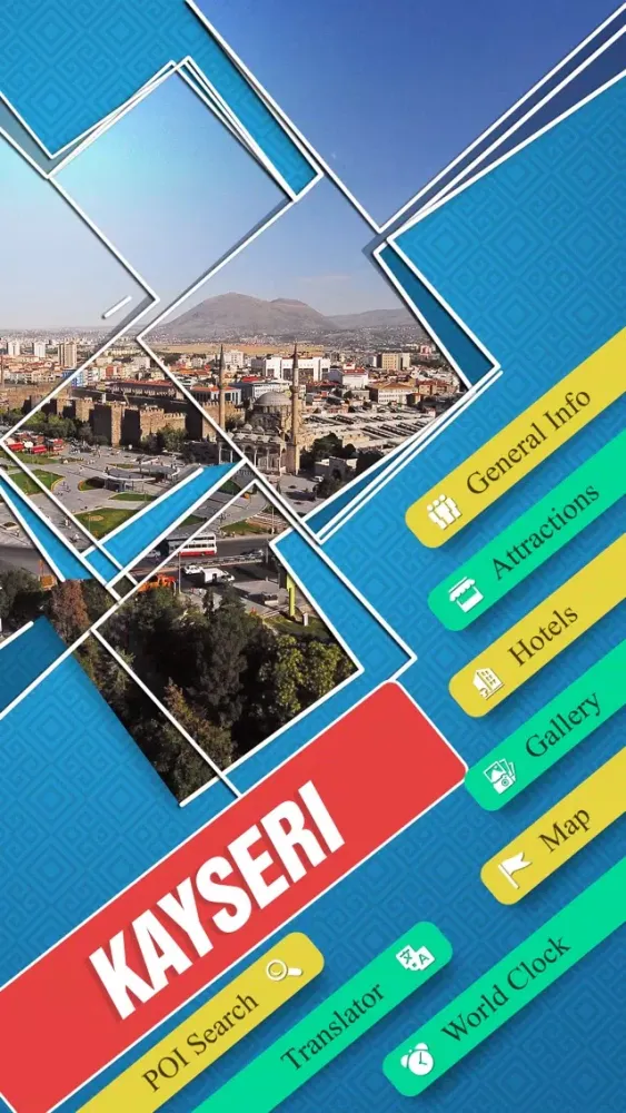 Zrzuty ekranu Kayseri Travel Guide