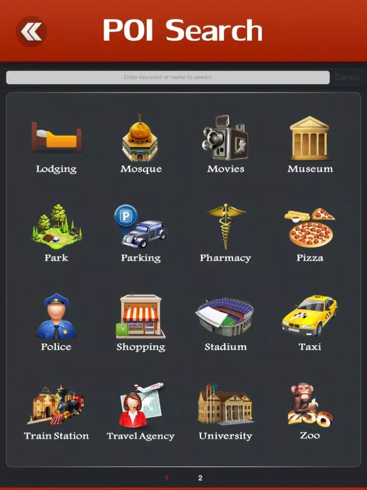 Ảnh chụp màn hình của Knoxville City Guide iPad 