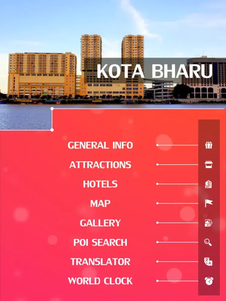 Capturas de tela do Kota Bharu Travel Guide iPad 