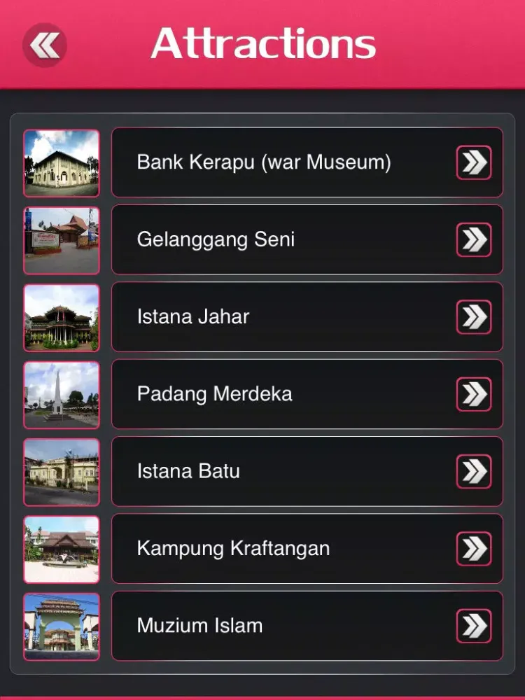 Capturas de tela do Kota Bharu Travel Guide iPad 