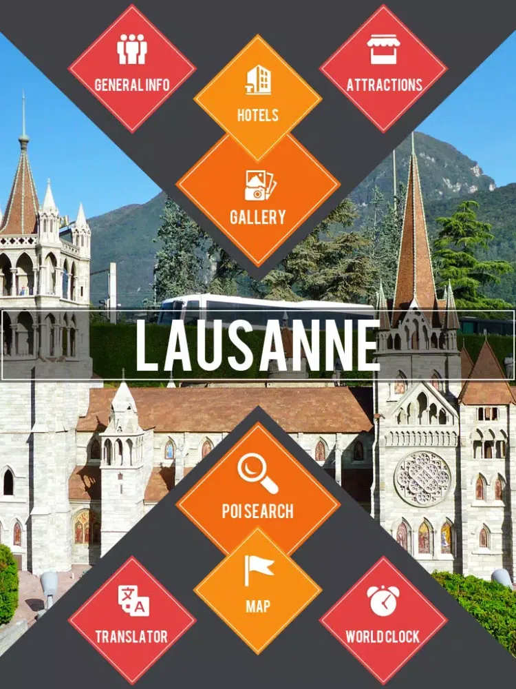Lausanne Tourist Guide iPad 应用截图