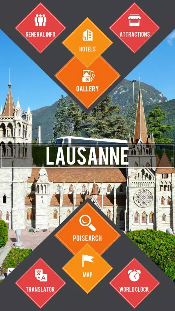 Lausanne Tourist Guide应用截图