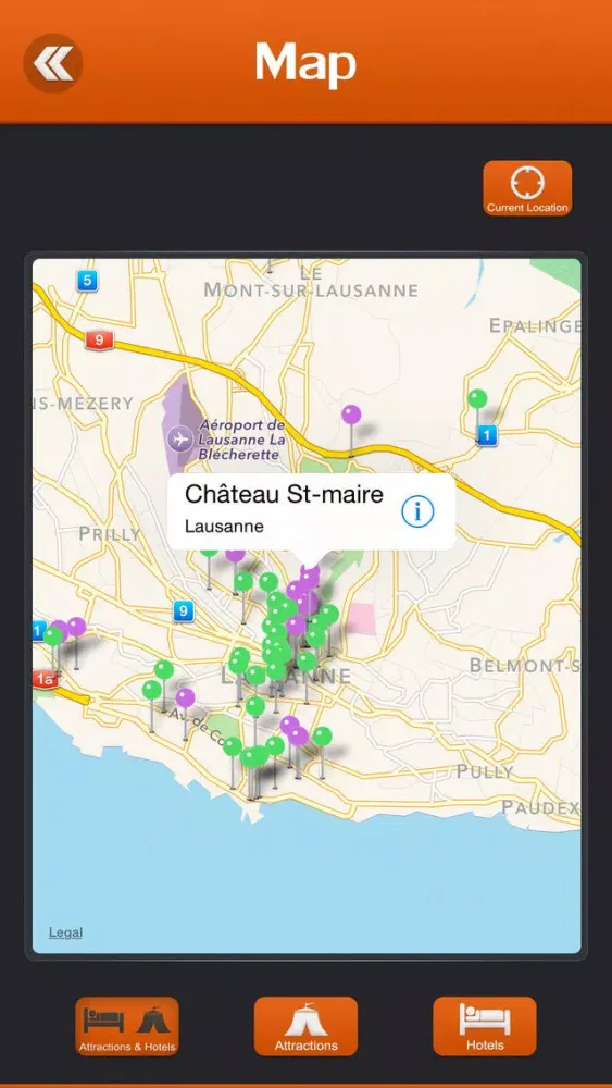 Lausanne Tourist Guide应用截图