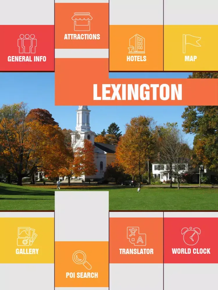 Lexington City Travel Guide iPad 应用截图