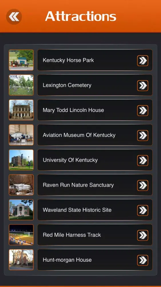 Lexington City Travel Guide应用截图