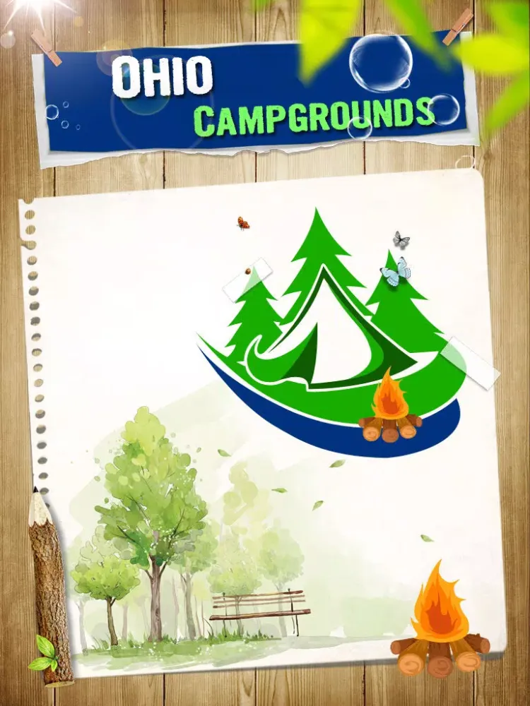 ภาพหน้าจอของ Ohio Campgrounds and RV Parks iPad 