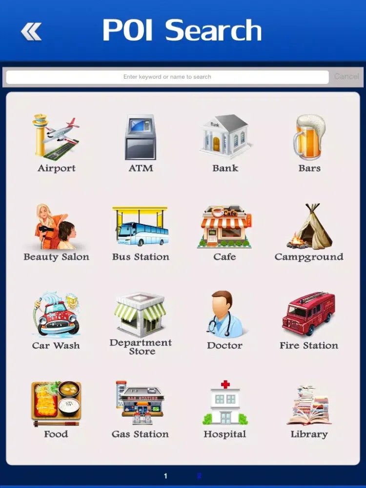 ภาพหน้าจอของ Ohio Campgrounds and RV Parks iPad 