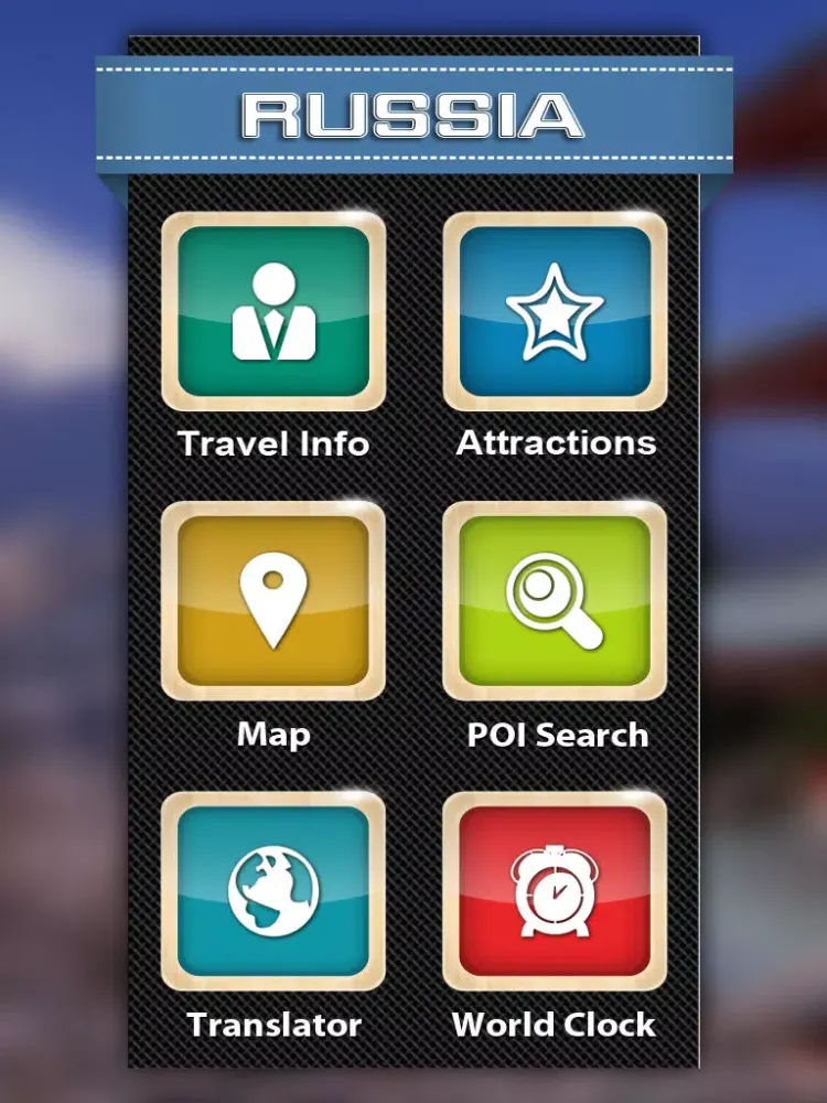 Ảnh chụp màn hình của Russia Offline Travel Guide iPad 