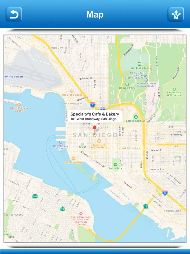 San Diego Wifi Hotspots iPad  Screenshots