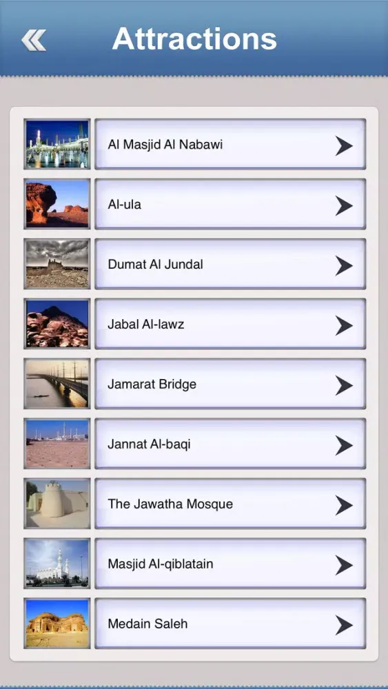 Tangkapan layar Saudi Arabia Travel Guide