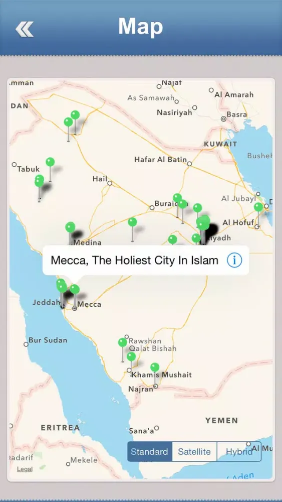 Tangkapan layar Saudi Arabia Travel Guide