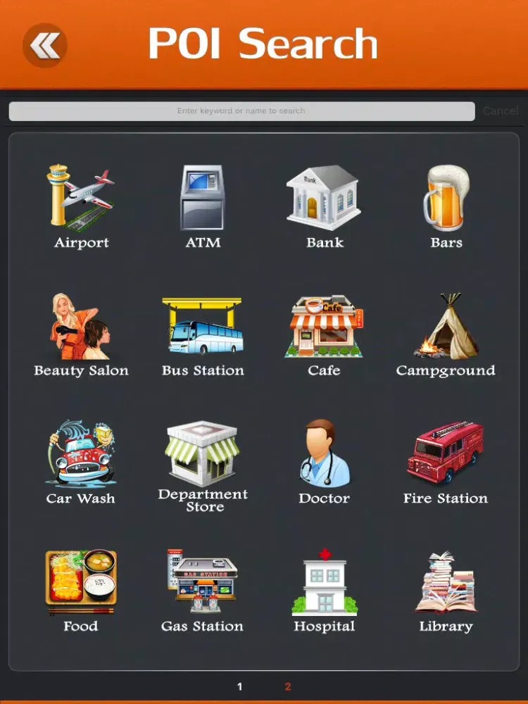 Tangkapan skrin St. Louis City Guide iPad 