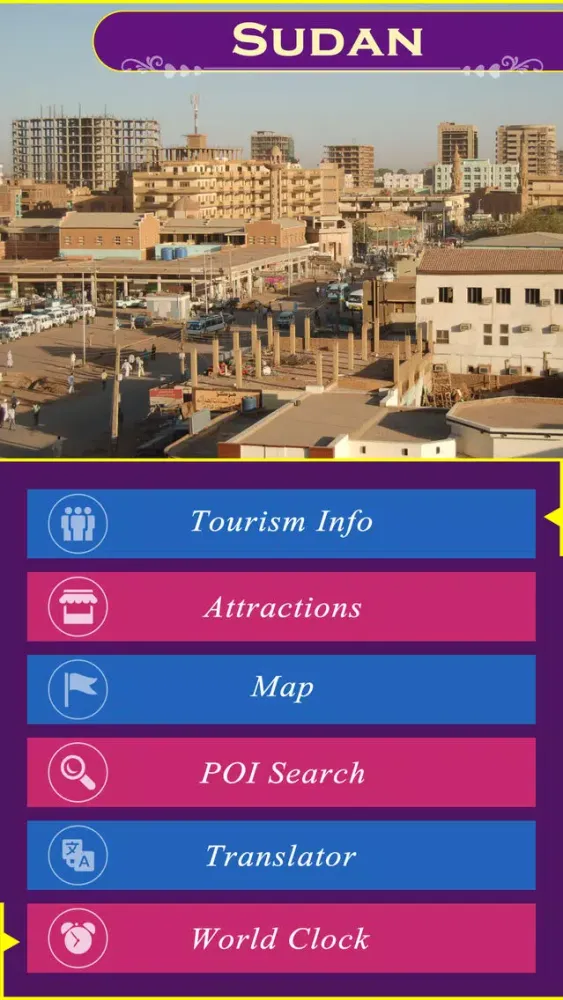 Ảnh chụp màn hình của Sudan Tourism