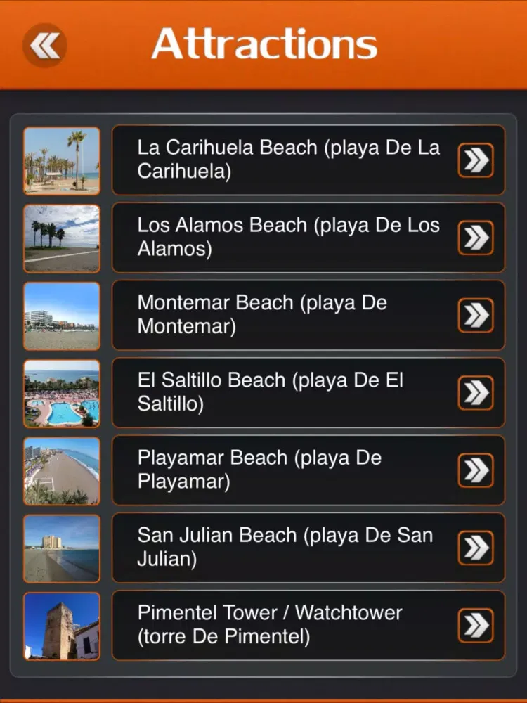 Torremolinos Travel Guide iPad  स्क्रीनशॉट