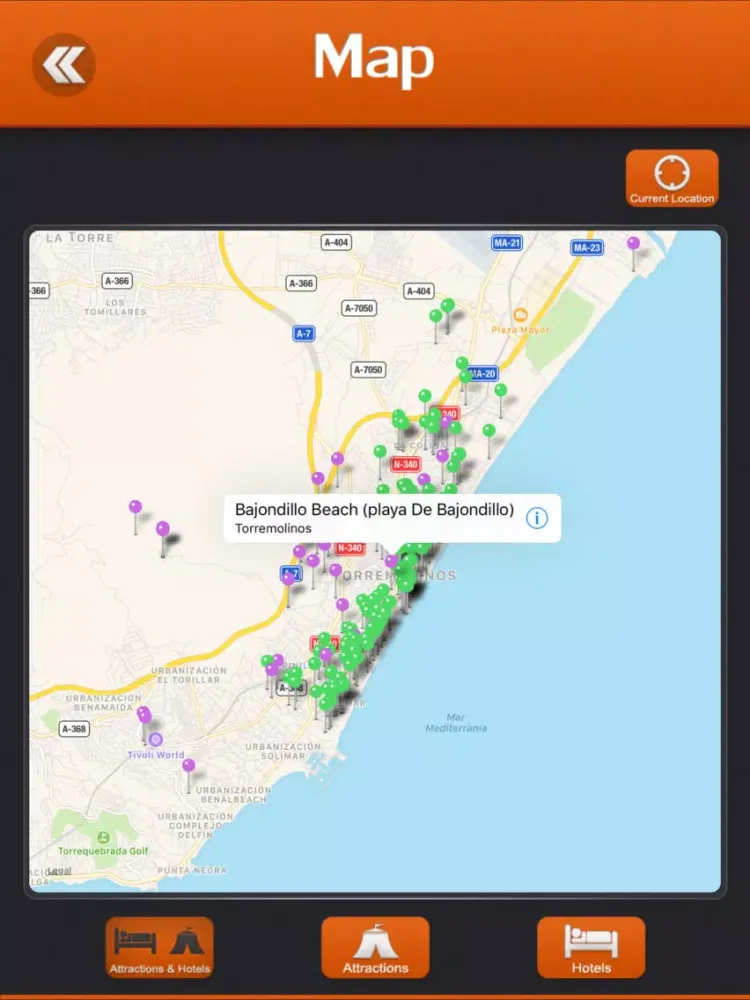 Torremolinos Travel Guide iPad  स्क्रीनशॉट