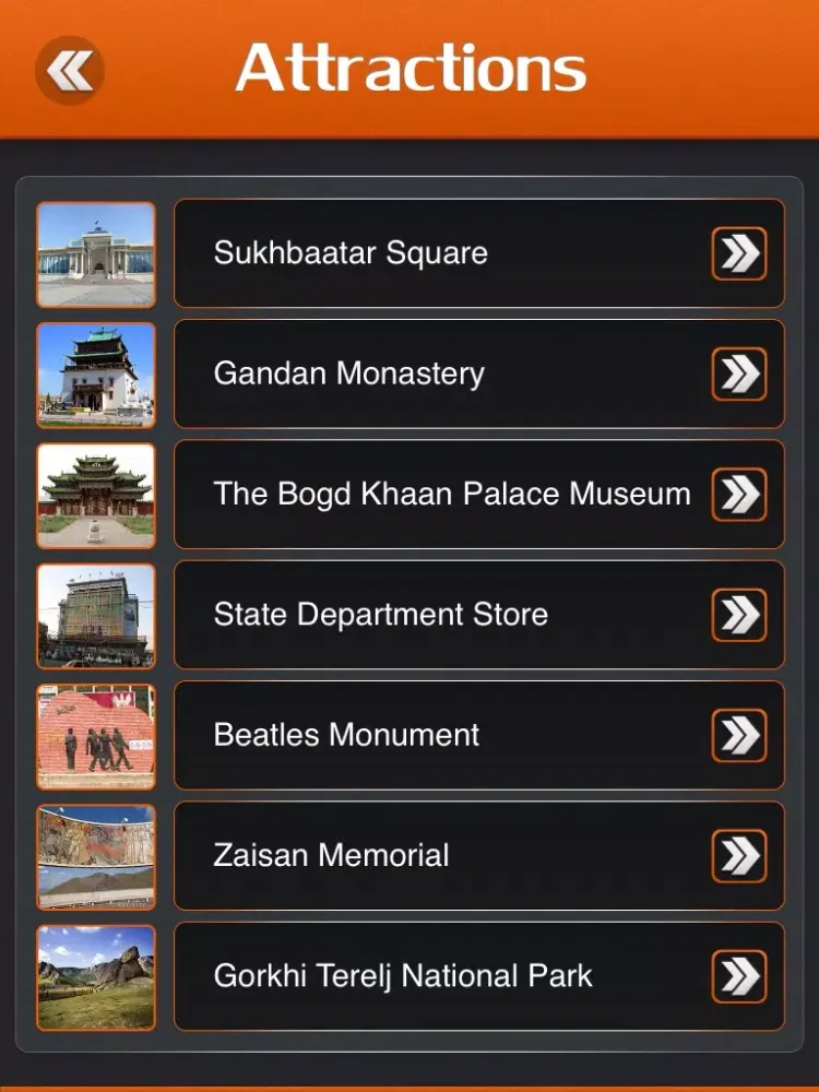 Screenshot di Ulaanbaatar Travel Guide iPad 