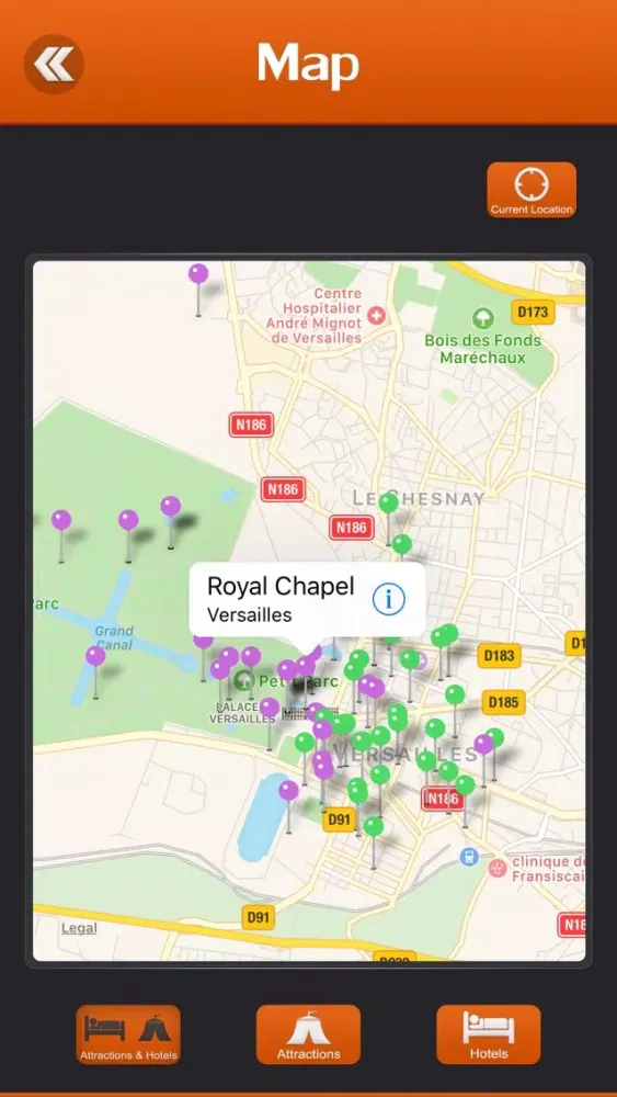 Versailles Travel Guide Screenshots