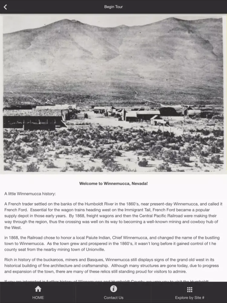 Humboldt Museum's Walking Tour iPad 应用截图