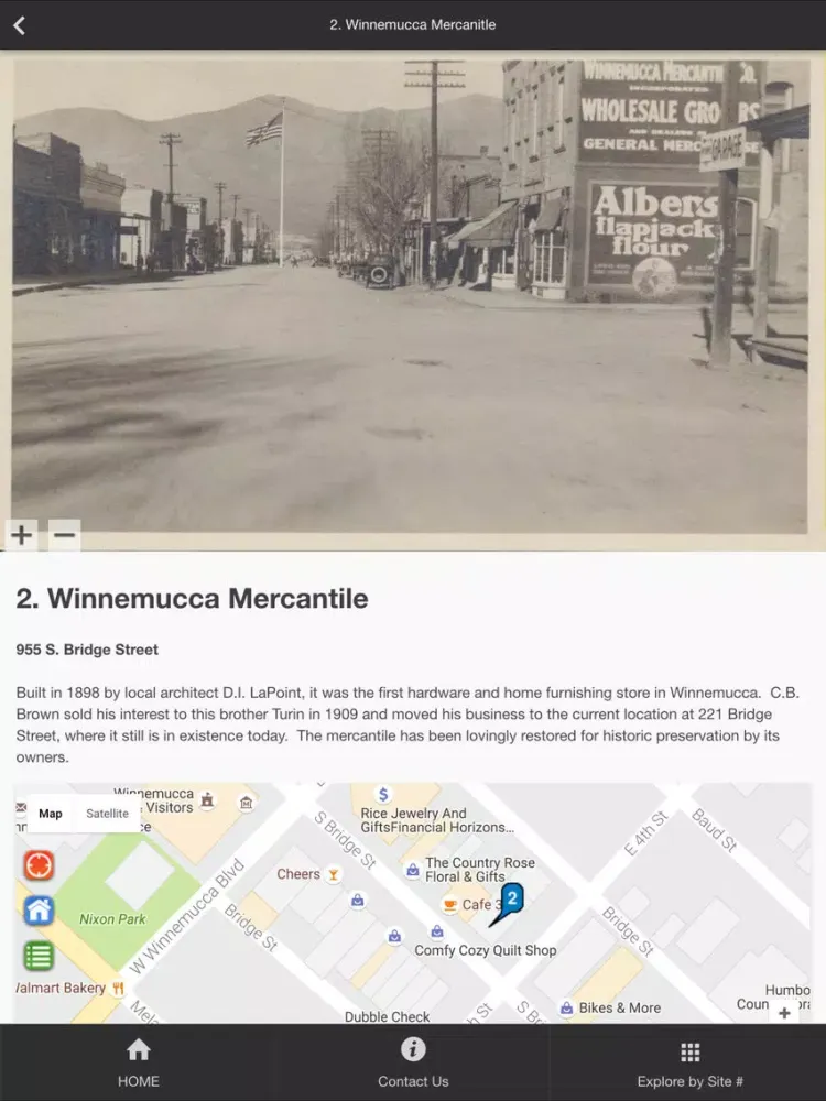 Humboldt Museum's Walking Tour iPad 应用截图