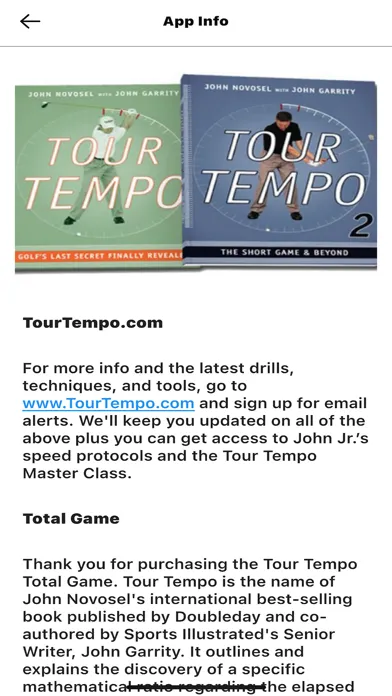 Скриншоты Tour Tempo Total Game