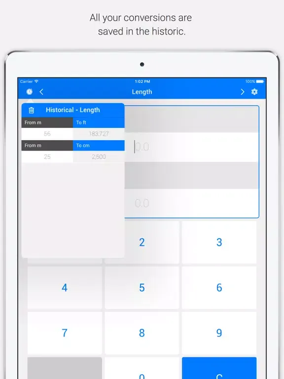 Скриншоты Convert: Units Converter iPad 