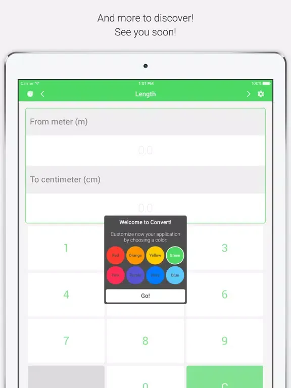 Скриншоты Convert: Units Converter iPad 