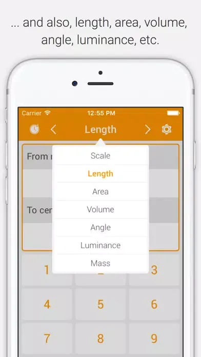 Скриншоты Convert: Units Converter