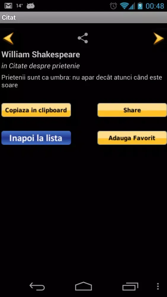 Citate Celebre 스크린샷
