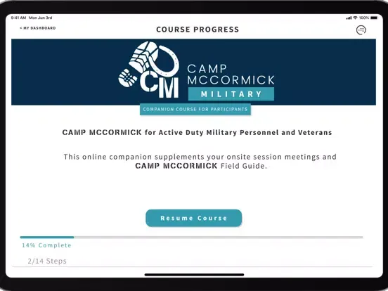 Camp McCormick iPad  Screenshots