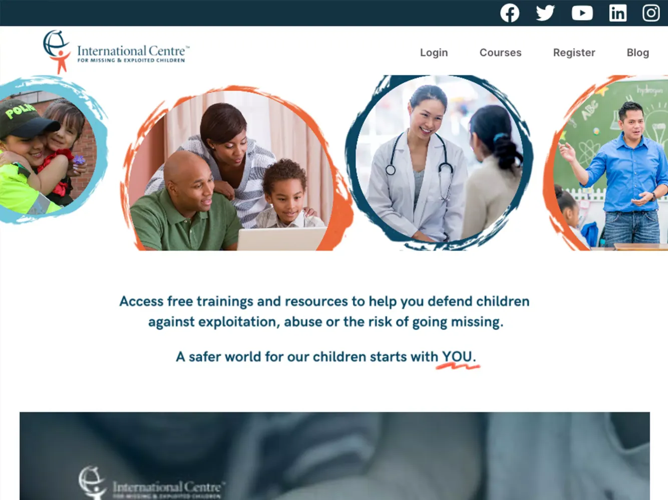 صور ICMEC Online Learning Platform