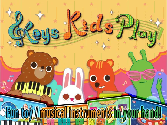 Keys Kids Play iPad  स्क्रीनशॉट