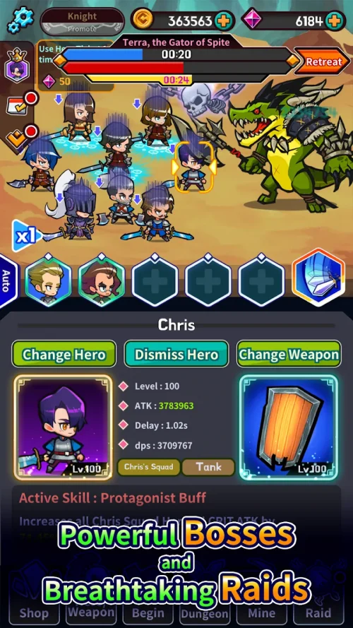 From Pawn to King - Idle RPG-screenshot-1