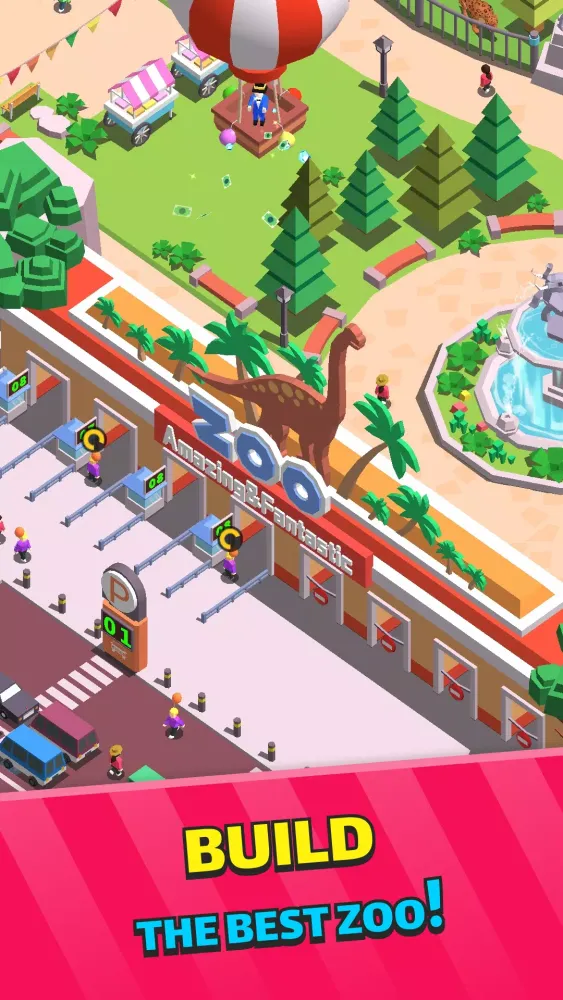 Zoo Idle: Exotic Park Tycoon Screenshots