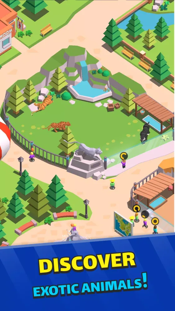 Zoo Idle: Exotic Park Tycoon Screenshots