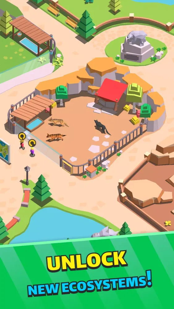 Zoo Idle: Exotic Park Tycoon Screenshots